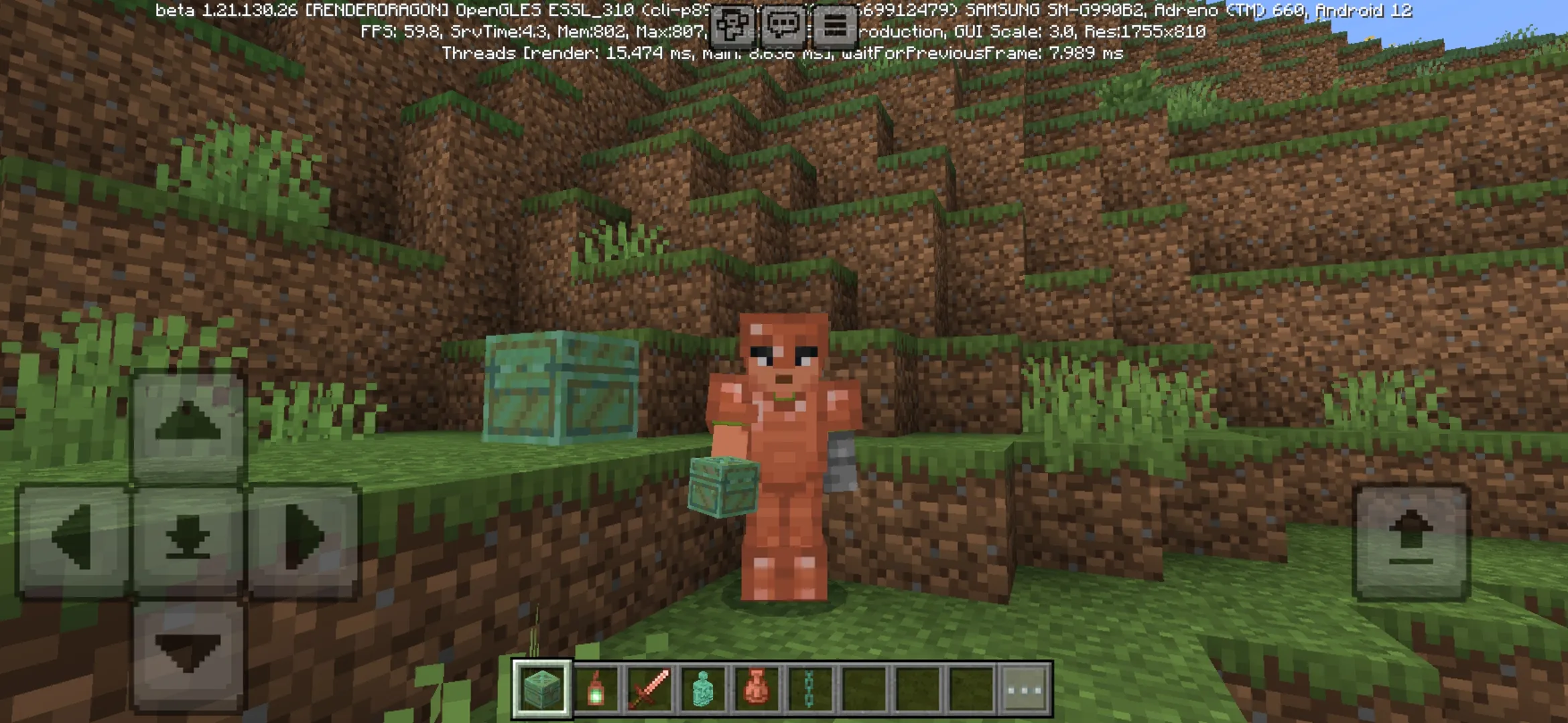 Chest from Minecraft PE 1.21