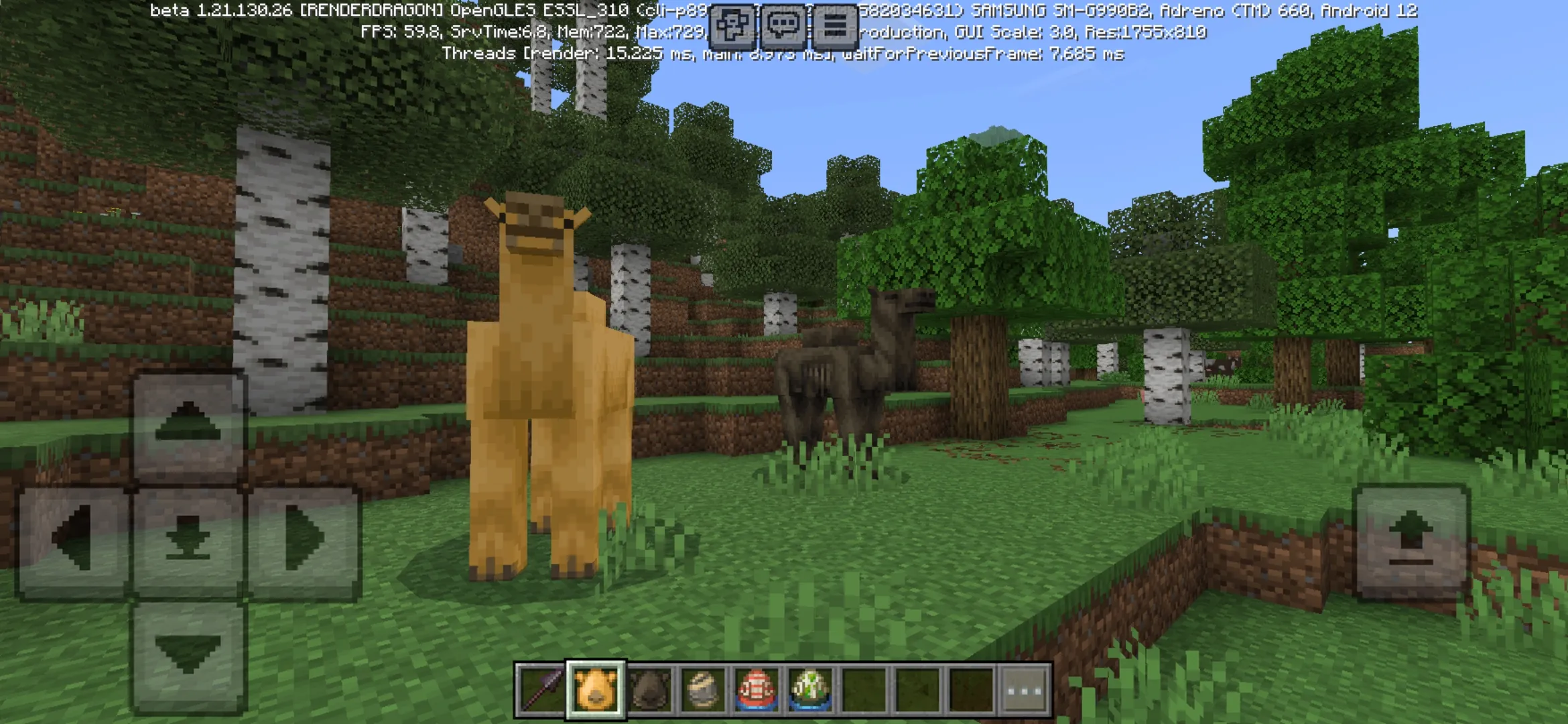 Mobs from Minecraft 1.21