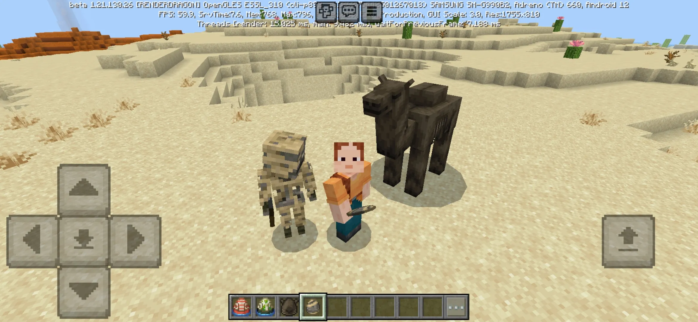 Parched from Minecraft PE 1.21