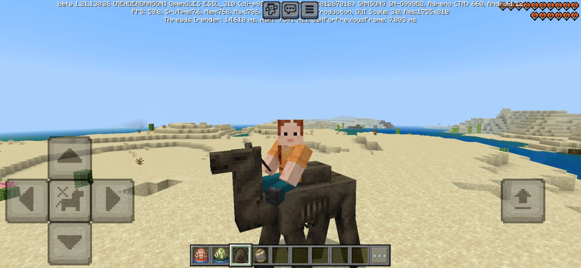 Ride from Minecraft PE 1.21