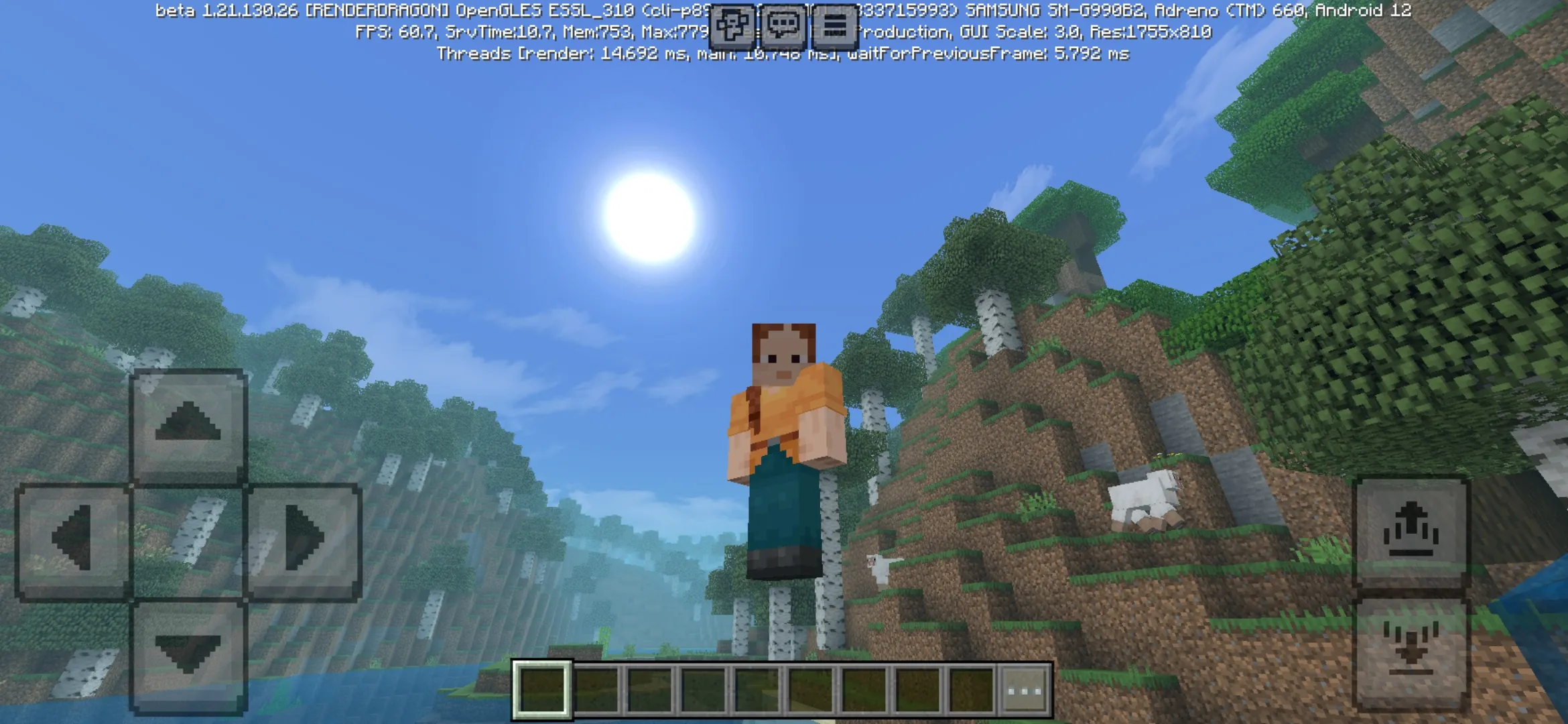 Yummysheep Shader for Minecraft PE